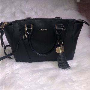 Calvin Klein Black Satchel/Crossbody